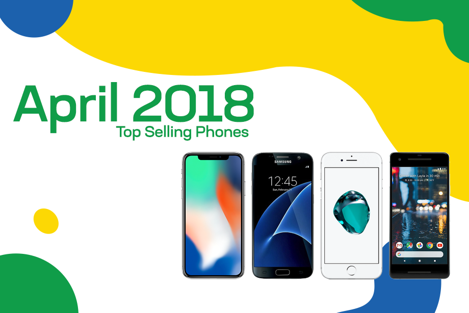 Top selling used phones – April 2018
