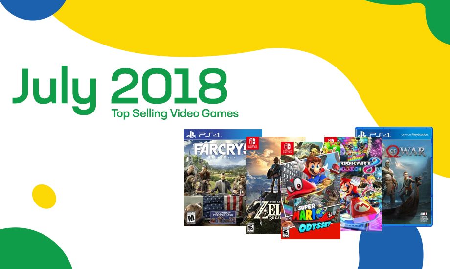 2018 best selling video games