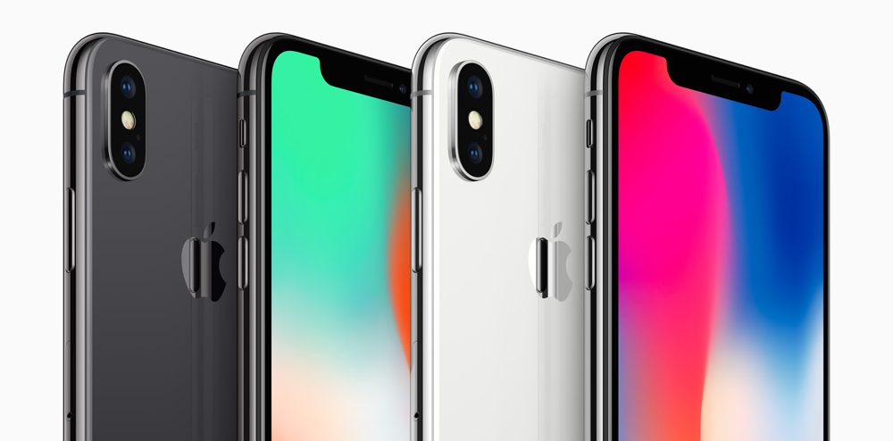 iPhone X color lineup