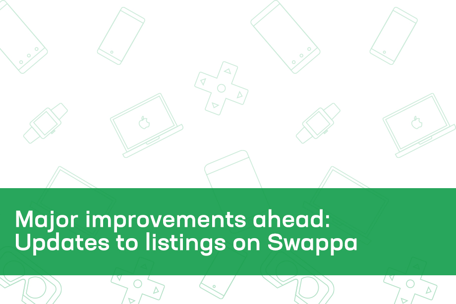Major improvements ahead: Updates to listings on Swappa