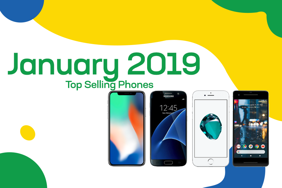 Top selling used phones – January 2019