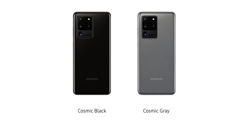 Samsung Galaxy S20 Ultra Colors