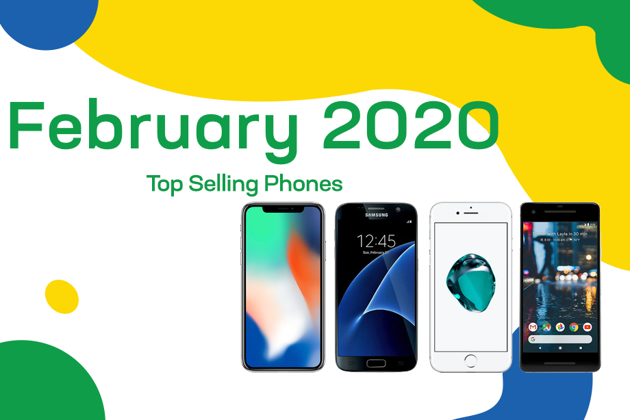 Top selling used phones – February 2020