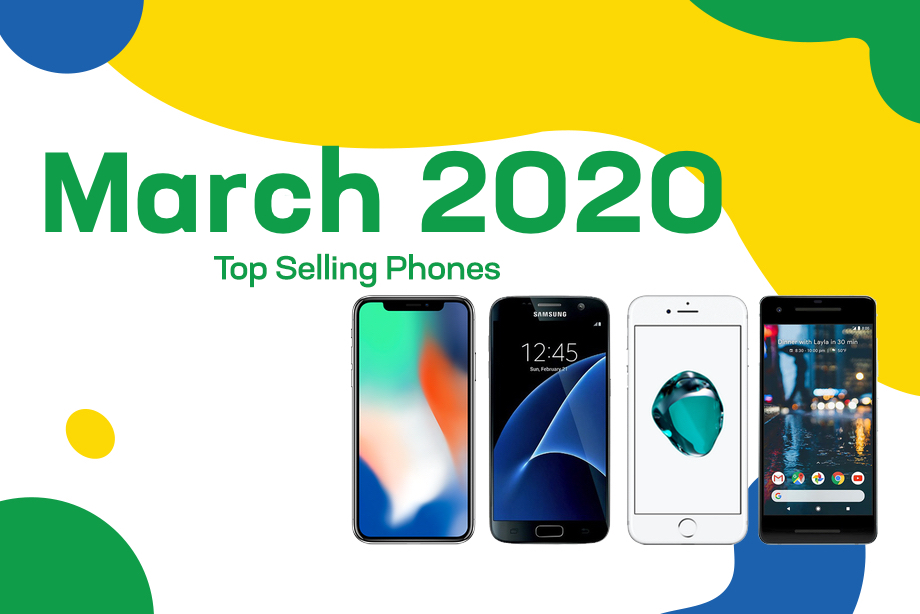Top selling used phones – March 2020