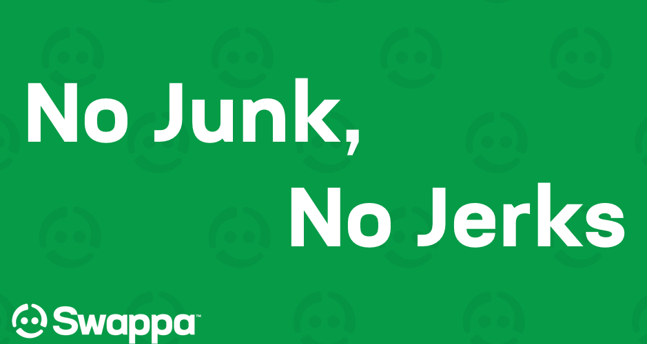 No junk, no jerks