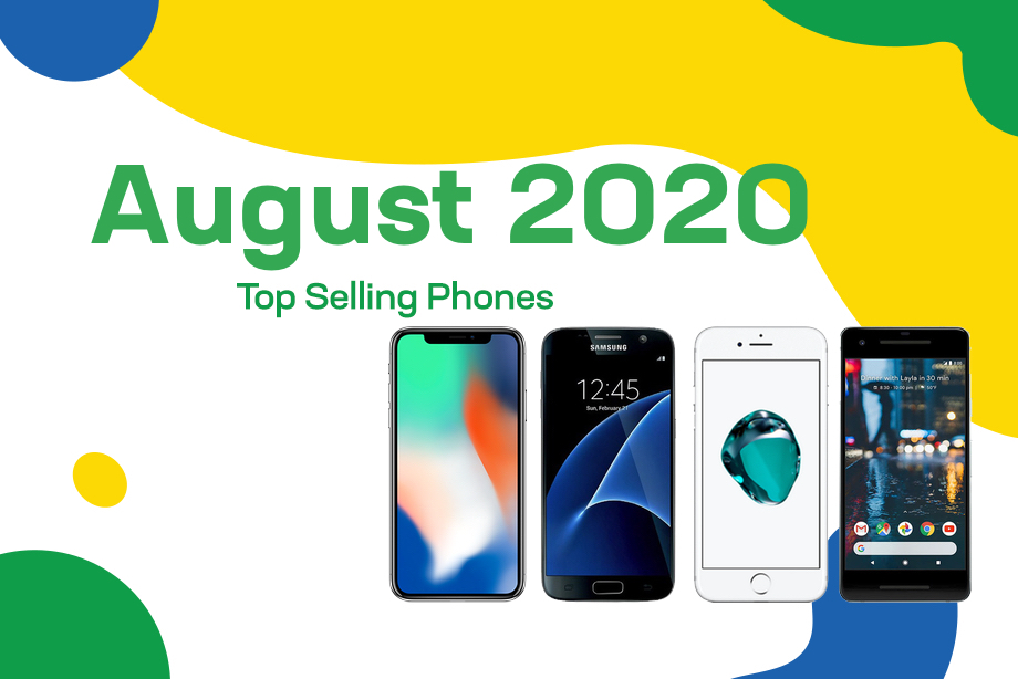 Top selling used phones – August 2020