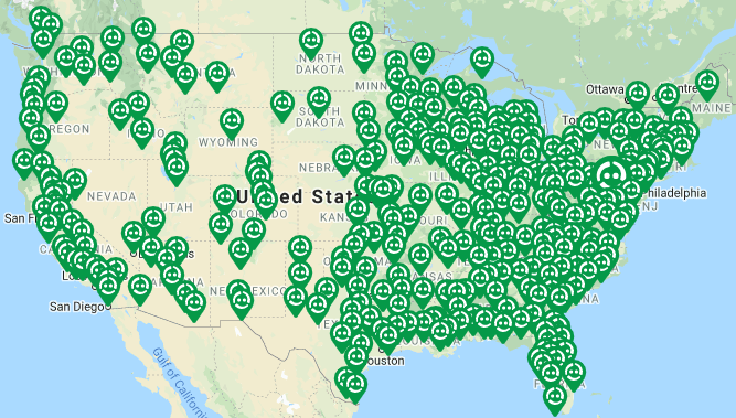 SWAPPA REPAIR NETWORK MAP