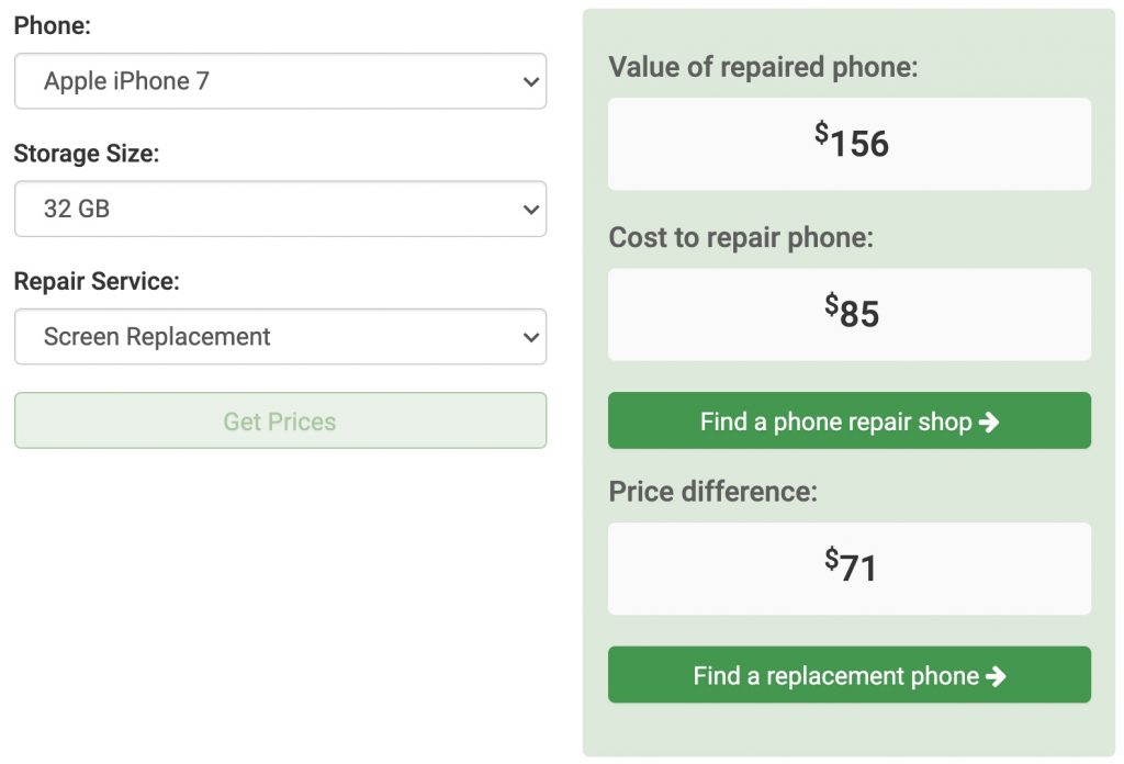 iphone 7 lcd screen repair cost in stock