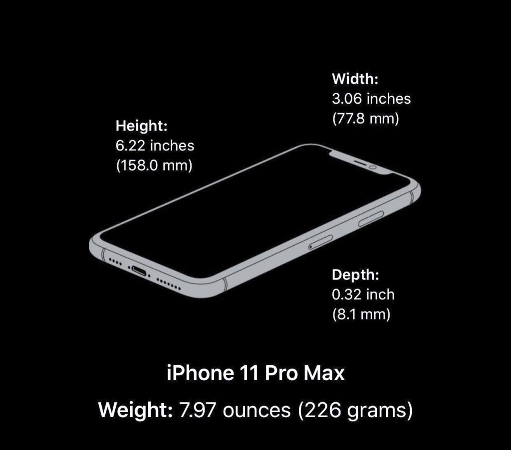 iphone 12 pro max dimensions mm