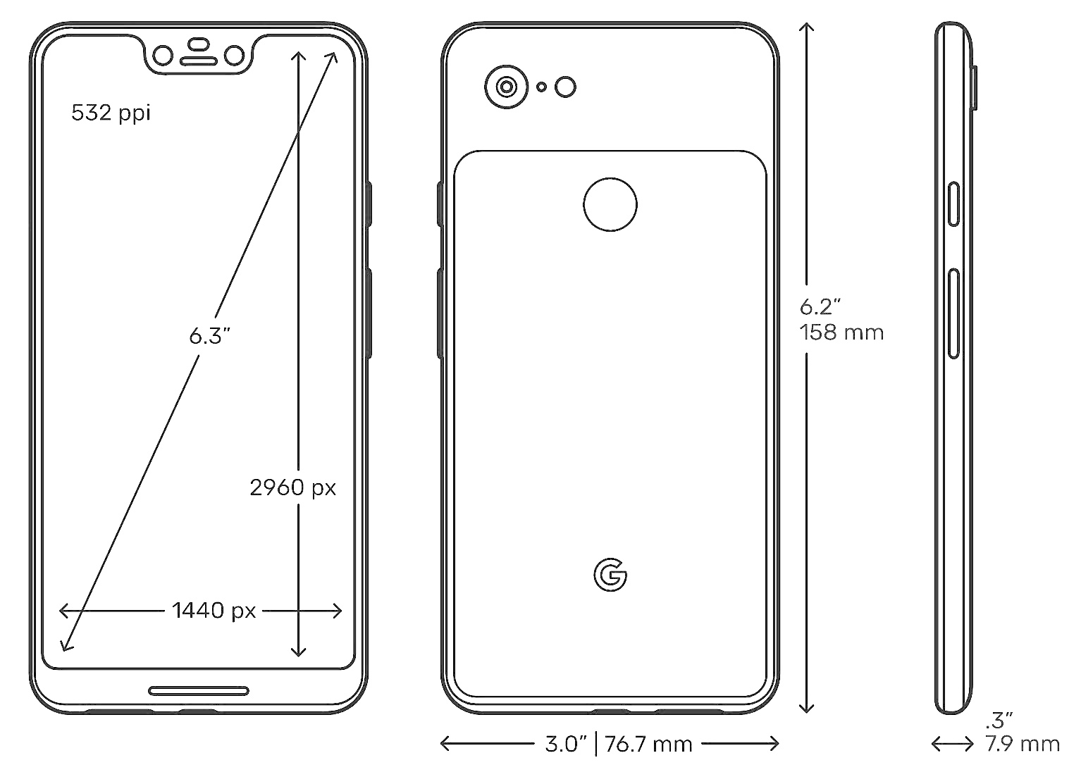 google pixel 3 xl 6gb 128gb