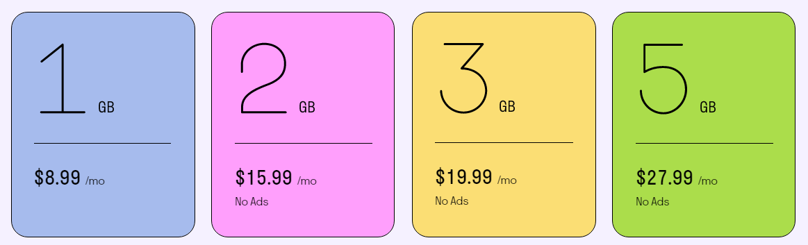 textnow monthly plans