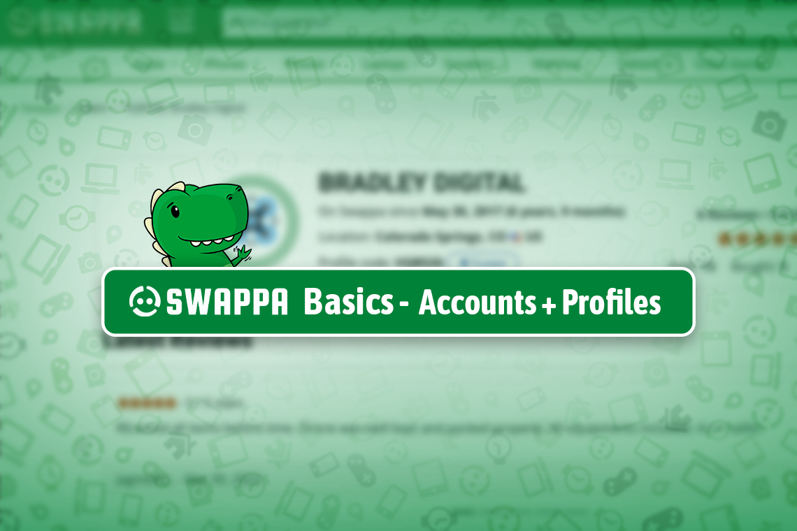 Swappa Basics – Accounts and Profiles