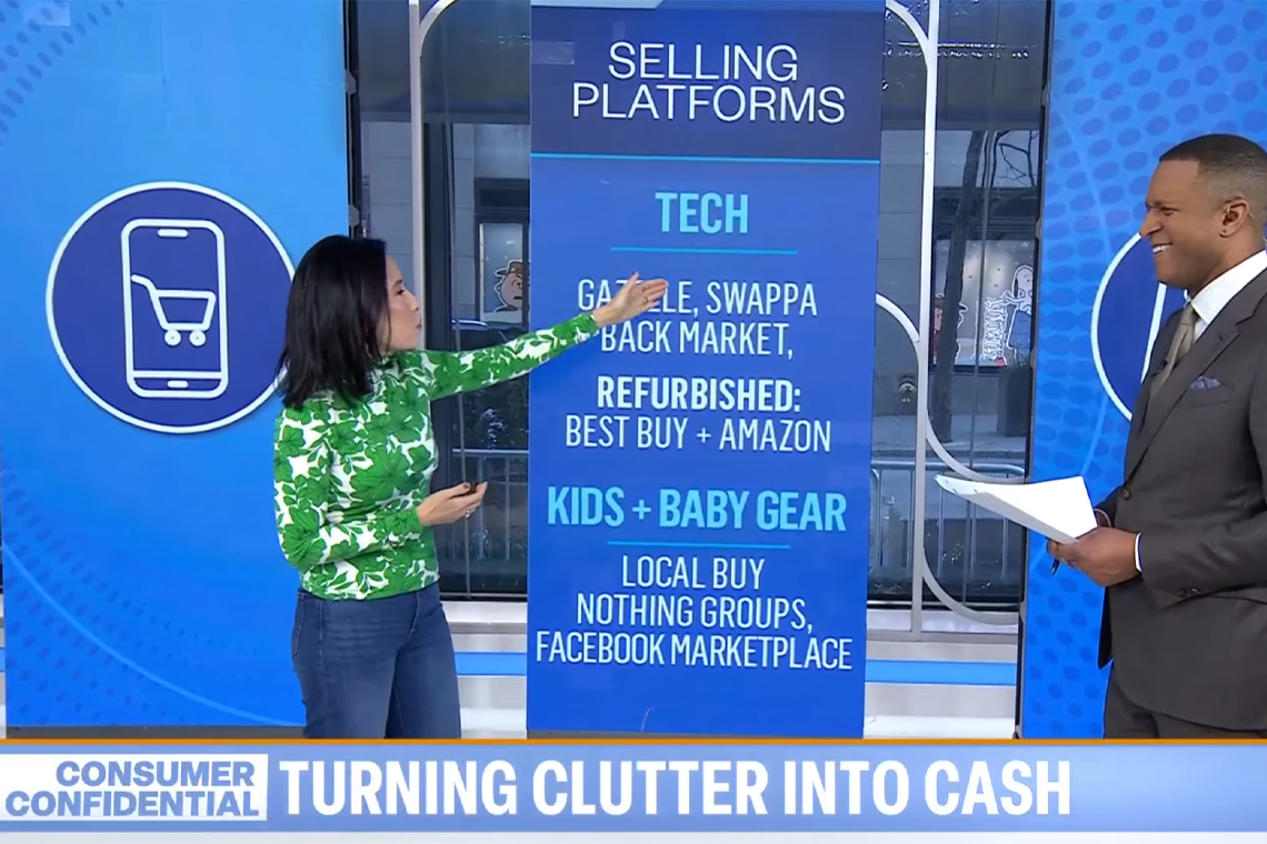 As Seen on NBC: Turn Your Tech Clutter into Cash