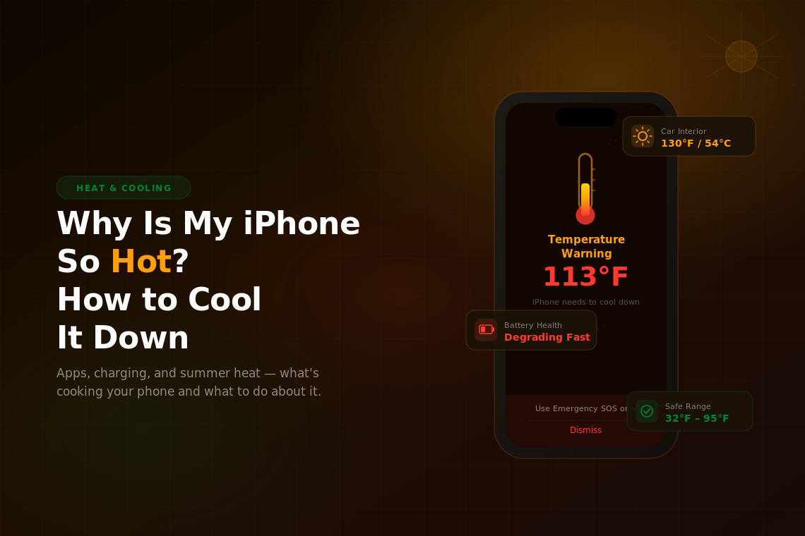 Why Is My iPhone So Hot?