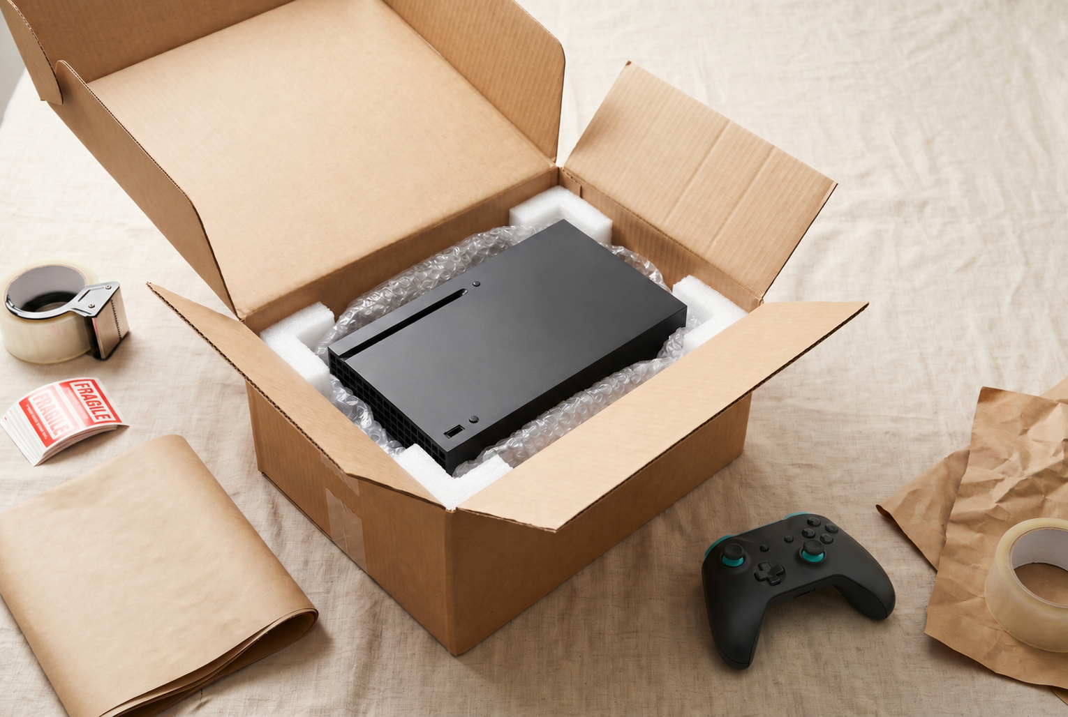 How to Ship a Gaming Console Safely (and for the Best Price)
